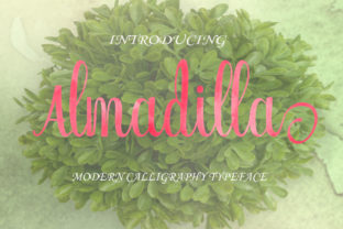 Almadilla: A Handwritten Calligraphy Font for Elegant Design