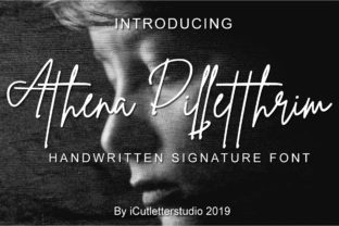 Athena Dilletthrim: A Signature Font for Strategic Design and Branding