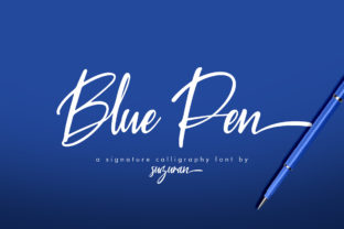 Blue Pen Script: A Versatile Font for Creative and Professional Use