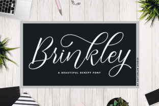 Brinkley: A Beautiful Calligraphic Font for Personal and Romantic Design