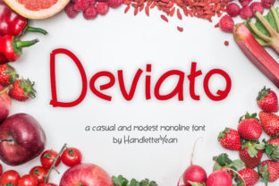 Deviato: The Simple Monoline Font That Offers More Than You Think