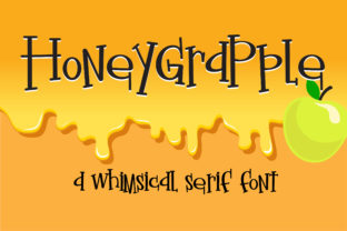 Honeygrapple: A Whimsical Script Font That Adds Playfulness to Design