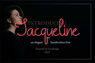 Jackqueline: A Handwritten Font with Strategic Value