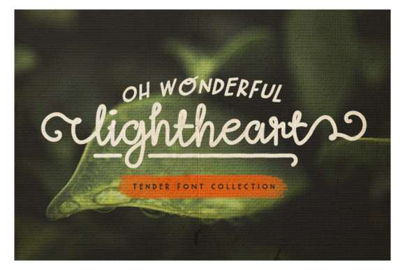 Oh Wonderful Lightheart: A Script Font That Speaks to the Modern Creator