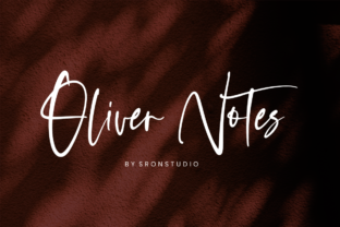 Oliver Notes: A Font with Personality