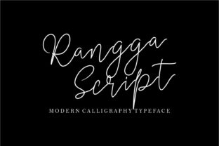 Rangga Script: A Romantic Font for Elegant Design