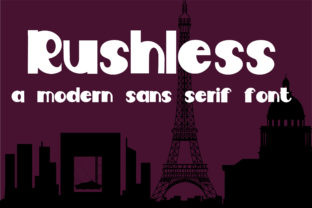 Rushless Font Simplifies Design