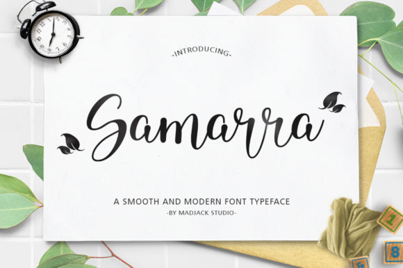 Samarra Script Adds Romance to Design