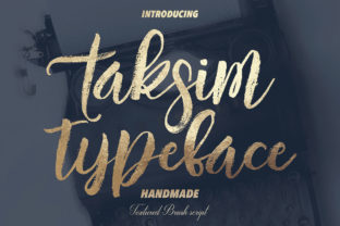 Taksim Font for Creative Projects