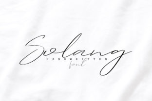 The Solang Font: A Modern Handwritten Style for Creative Expression