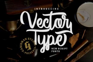 Vector Type: A Beautiful and Bold Handwritten Font for Design Projects