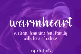 Warmheart: A Delicate Handwritten Font for Creative Expression