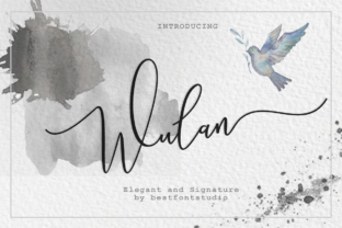 Wulan Script: A Modern Elegance for Creative Projects